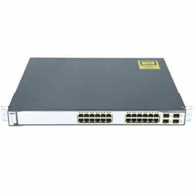سوئیچ 24پورت سیسکو مدل WS-C3750G-24TS-S1U