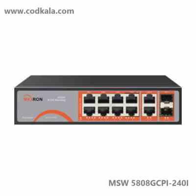 سوئیچ مکسرون مدل MSW- 5808GCPI-240I