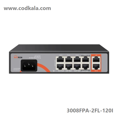 سوئیچ مکسرون مدل MSW- 3008FPA-2FL-120I