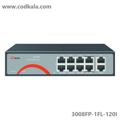 سوئیچ مکسرون مدل MSW-3008FP-1FL-120I