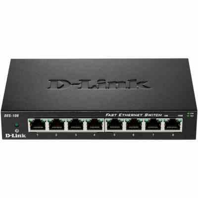 سوئیچ 8پورت دی لینک مدل SWITCH DES-108/E