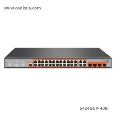 سوئیچ مکسرون مدل MSW-5424GCP-400I