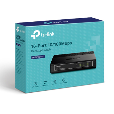 سوئیچ 16پورت تی پی لینک مدل SWITCH SF1016D